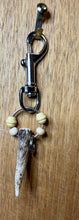 Load image into Gallery viewer, Antler Stag Hand Crafted Made Key sting by Helen Elizabeth Studios