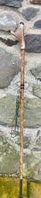 Load image into Gallery viewer, Hazel Wood Antler Handle Wading Staff Stick