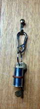 Load image into Gallery viewer, Antler Stag Hand Crafted Made Key sting by Helen Elizabeth Studios shortgun cartridge
