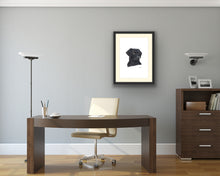 Load image into Gallery viewer, Black Labrador Retriever - Signed Limited Edition Gicleé Fine Art Print - Helen Elizabeth