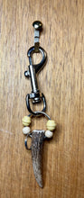 Load image into Gallery viewer, Antler Stag Hand Crafted Made Key sting by Helen Elizabeth Studios