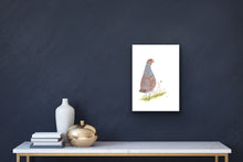 Load image into Gallery viewer, English Partridge signed limited edition giclee print by Helen Elizabeth