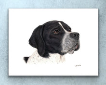 Load image into Gallery viewer, English Pointer Limited Edition gGiclee signed print by Helen Elizabeth
