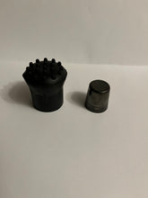 Load image into Gallery viewer, Hazel Wood Thumbstick with Antler Handle (G)