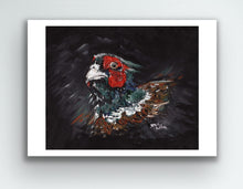 Load image into Gallery viewer, Fleeing Pheasant - Signed Limited Edition Gicleé Fine Art Print A3 - Helen Elizabeth
