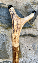 Load image into Gallery viewer, Hazel wood thumbstick Wading Staff Helen Elizabeth Studios