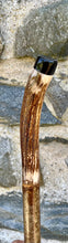 Load image into Gallery viewer, Hazel wood thumbstick Wading Staff Helen Elizabeth Studios