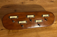 Load image into Gallery viewer, Rustic Wooden Key Holder for Wall (#1)