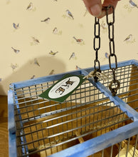 Load image into Gallery viewer, Ornamental Hand Painted Bird Cage by Helen Elizabeth
