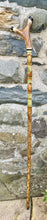 Load image into Gallery viewer, Otters on hazel country antler handled thumbstick