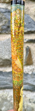 Load image into Gallery viewer, Barn Owls on hazel country antler handled thumbstick