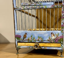 Load image into Gallery viewer, Ornamental Hand Painted Bird Cage by Helen Elizabeth Goldfinch Cob Horse Lurcher