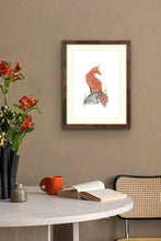 Load image into Gallery viewer, Red Fox - Signed Limited Edition Gicleé Fine Art Print A3 - Helen Elizabeth