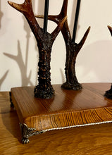 Load image into Gallery viewer, Roe Deer Stag Antler Candle Stick Holder by Helen Elizabeth