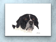 Load image into Gallery viewer, English Pointer signed limited giclee edition print by Helen Elizabeth