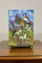 Load image into Gallery viewer, Ornamental Hand Painted Bird Cage by Helen Elizabeth Goldfinch Lurcher Cob Horse