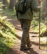 Load image into Gallery viewer, FRENCH PARTRIDGE HANDPAINTED ANTLER STAGHORN THUMBSTICK BY HELEN ELIZABETH STUDIOS antler thumbstick staghorn thumbstick