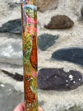 Load image into Gallery viewer, Hand painted Stag Horn Thumbstick MacNab by Helen Elizabeth Studios