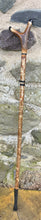 Load image into Gallery viewer, Hazel Wood Thumbstick Antler Handled Wading Staff Stick Helen Elizabeth Studios