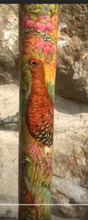 Load image into Gallery viewer, Hand painted Stag Horn Thumbstick MacNab by Helen Elizabeth Studios