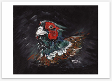 Load image into Gallery viewer, Fleeing Pheasant Limited Edition Giclee Print Helen Elizabeth

