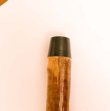 Load image into Gallery viewer, Products Hazel Wood Walking Stick with Antler Crown Handle -Helen Elizabeth Studios