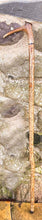 Load image into Gallery viewer, Products Hazel Wood Walking Stick with Antler Crown Handle -Helen Elizabeth Studios