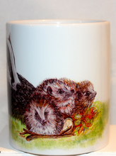 Load image into Gallery viewer, Wildlife Getting Along Collection - Badger & Hedgehog Ceramic Mug and Coaster