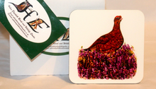 Load image into Gallery viewer, Scotland's Wildlife Collection - Red Grouse Ceramic Mug and Coaster