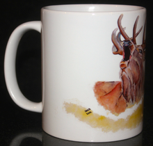 Load image into Gallery viewer, Scotland's Wildlife Collection - Roaring Stag Ceramic Mug and Coaster