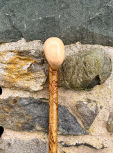 Load image into Gallery viewer, Helen Elizabeth studios Hazel Coppice Knob ball walking stick