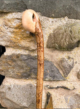 Load image into Gallery viewer, Helen Elizabeth studios Hazel Coppice Knob ball walking stick