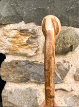 Load image into Gallery viewer, Helen Elizabeth studios Hazel Coppice Knob ball walking stick