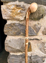 Load image into Gallery viewer, Helen Elizabeth studios Hazel Coppice Knob ball walking stick
