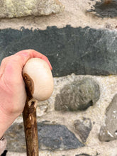 Load image into Gallery viewer, Helen Elizabeth studios Hazel Coppice Knob ball walking stick