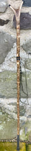 Load image into Gallery viewer, Hazel Wood Antler Handle Wading Staff Stick 
