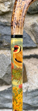 Load image into Gallery viewer, Goldfinch Antler handled country thumb stick
