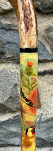Load image into Gallery viewer, Goldfinch Antler handled country thumb stick
