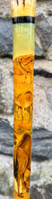 Load image into Gallery viewer, Camels in desert antler handled hazel country thumbstick by Helen Elizabeth
