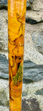 Load image into Gallery viewer, Camels in desert antler handled hazel country thumbstick by Helen Elizabeth
