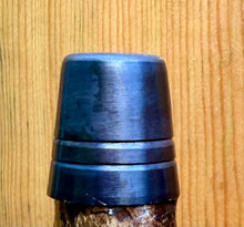 Load image into Gallery viewer, Antler Handled Hazel Wood Country Thumbstick Walking Stick by Helen Elizabeth
