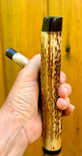 Load image into Gallery viewer, Antler Handled Hazel Wood Country Thumbstick Walking Stick by Helen Elizabeth
