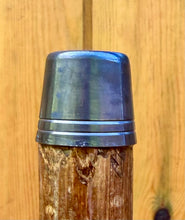 Load image into Gallery viewer, Antler Handled Hazel Wood Country Thumbstick Walking Stick by Helen Elizabeth
