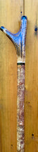 Load image into Gallery viewer, Antler Handled Hazel Wood Country Thumbstick Walking Stick by Helen Elizabeth
