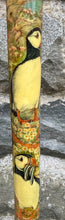 Load image into Gallery viewer, Puffins on Cliff Antler handled country thumb stick
