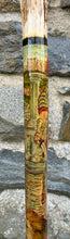 Load image into Gallery viewer, Roman Soldier and Lion Antler handled country thumb stick
