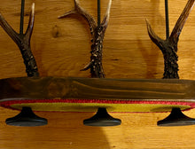 Load image into Gallery viewer, Rustic Roe Deer Stag Antler Candle Stick Holder - Treble by Helen Elizaberth Studios
