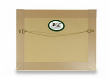 Load image into Gallery viewer, Striding cockerel colouered pencil drawing by Helen Elizabeth Studios
