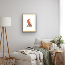 Load image into Gallery viewer, Peregrine Falcon signed limited edition giclee print hy Helen Elizabeth
