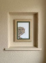 Load image into Gallery viewer, wild brown hare colouered pencil drawing by Helen Elizabeth Studios
